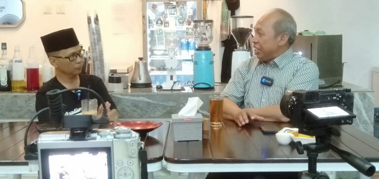 Prof. Hadin Muhjad dalam podcast NGOPI JRnews.co.id dipandu host M. Rasyidi