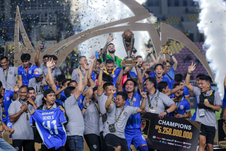 Arema FC juara Piala Presiden 2024 setelah mengalahkan Borneo FC di final. (PSSI)