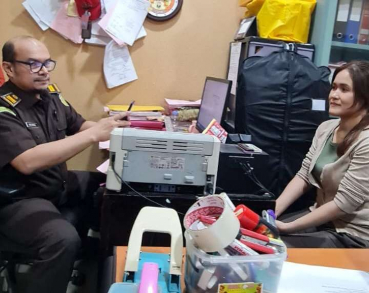 Jessica Kumala Wongso menjalani wajib lapor Kejari Jakarta Utara. (Dok. Kejari Jakut)