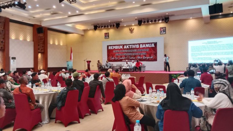 Rembuk Aktivis Banua menyikapi dugaan intimidasi yang dilakukan oknum pejabat Pemprov Kalsel
