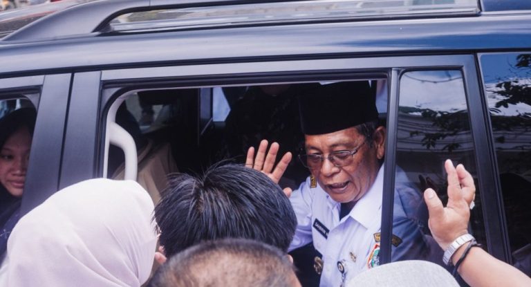 Sahbirin Noor setelah menyatakan mundur sebagai Gubernur Kalsel (Diskominfo)